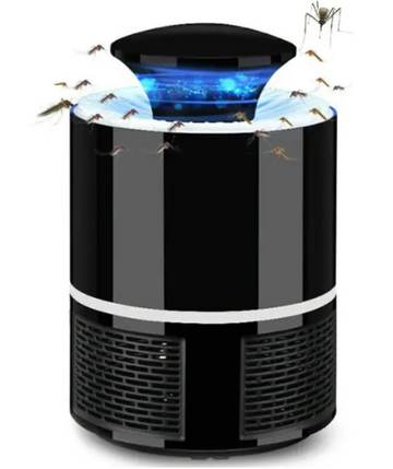 LÁMPARA MATA MOSCAS Y MOSQUITOS LUZ LED