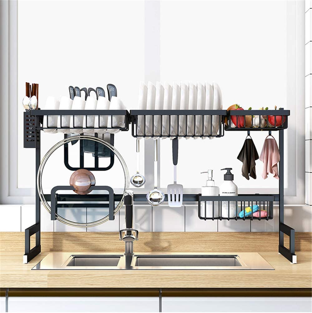 ESTANTE MULTIFUNCIONAL DE COCINA ALMACENAMIENTO 2 NIVELES
