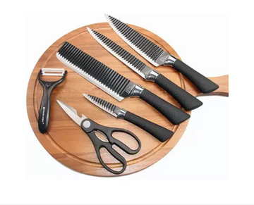 SET DE CUCHILLOS CON REVESTIMIENTO ANTIBACTERIANO